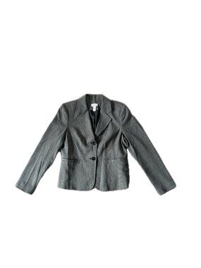 Charter Club casual grey blazer